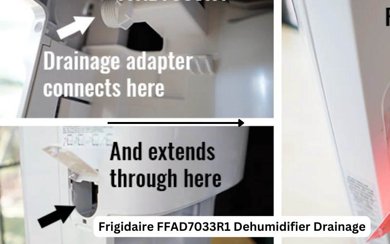 Frigidaire FFAD7033R1 Dehumidifier Gravity Drainage